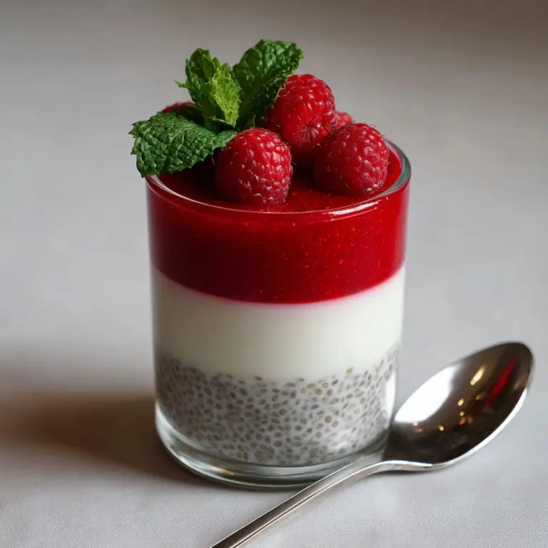 High Protein Chia Seed Pudding with Greek Yogurt Recipe