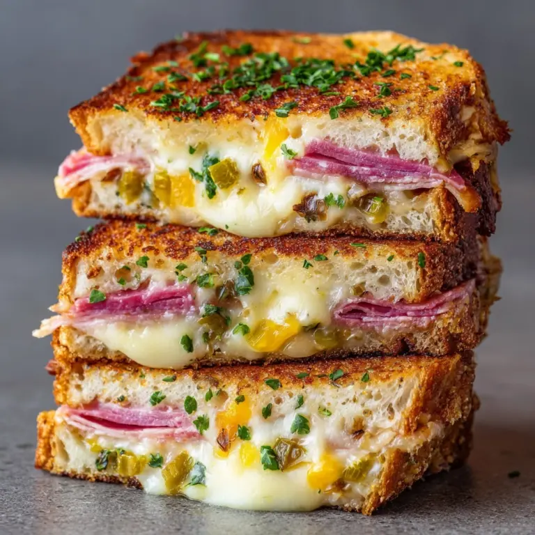 Classic Italian Muffuletta Sandwich Recipe