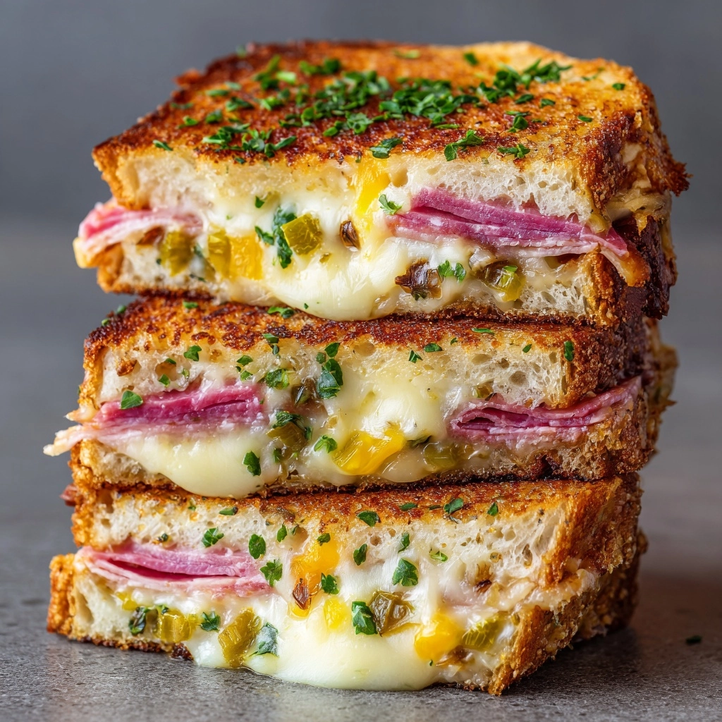 Classic Italian Muffuletta Sandwich Recipe - Recipe Image