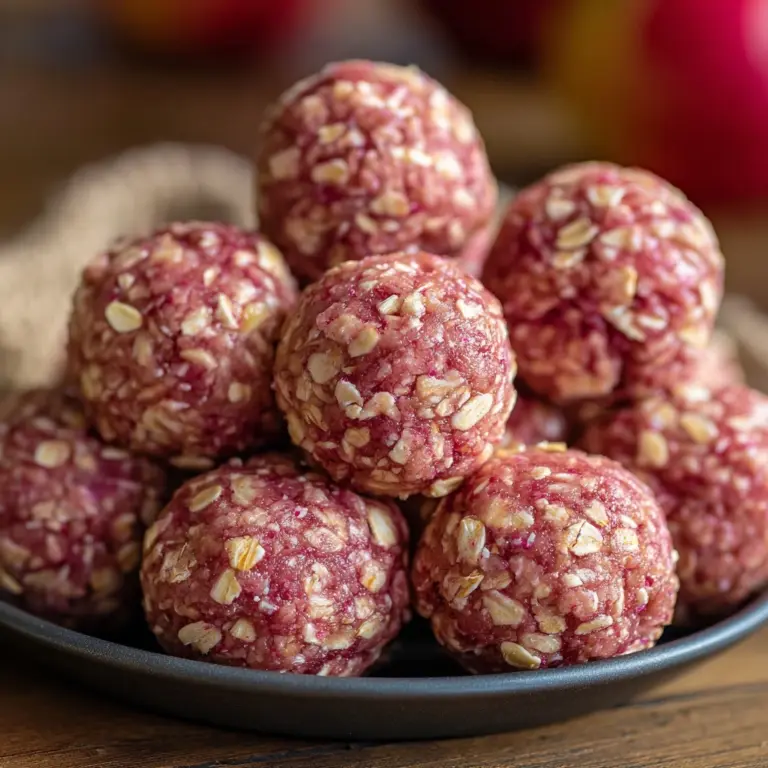 Strawberry and Banana Oat Balls Recipe