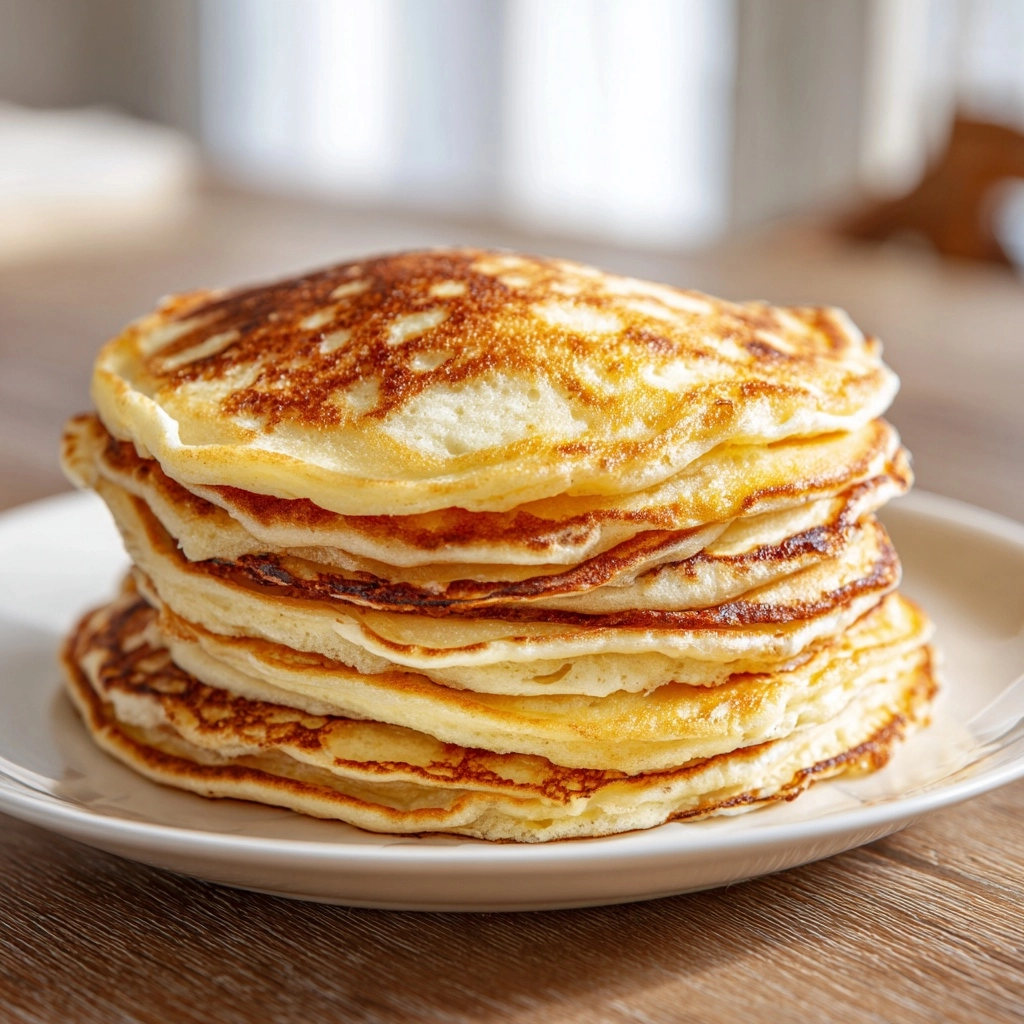Banana Oat Greek Yogurt Pancakes Recipe - Recipe Image