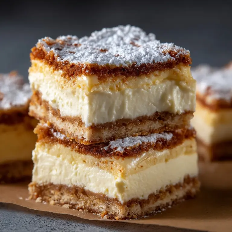 Lemon Cake Bars Recipe