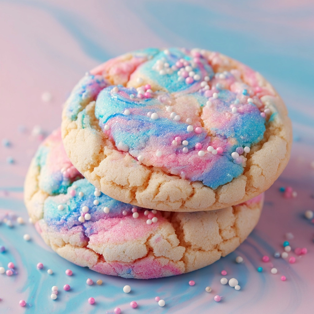 Cotton Candy Cookies Recipe