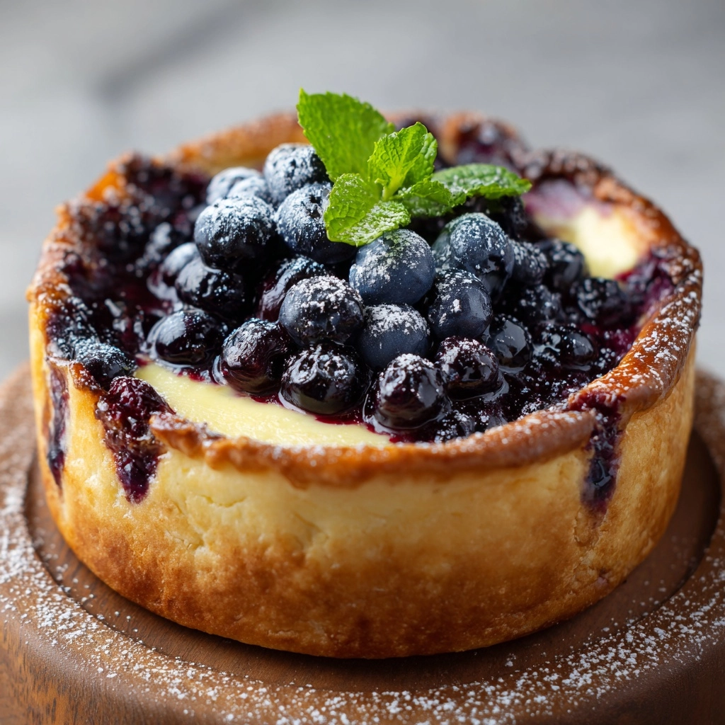 Blueberry Lemon Dutch Baby Recipe - Recipe Image