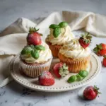 Strawberry Basil Cupcakes Recipe