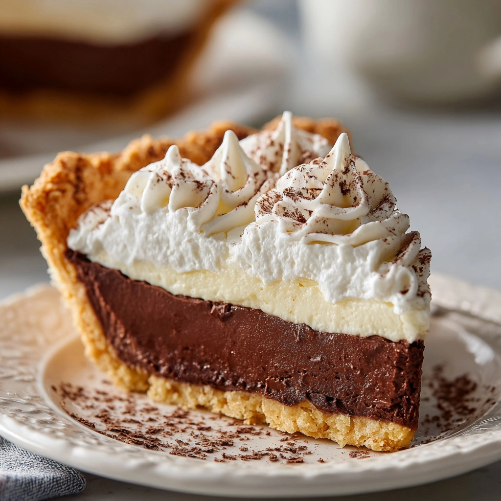 Easy Chocolate Pie Recipe - Recipe Image