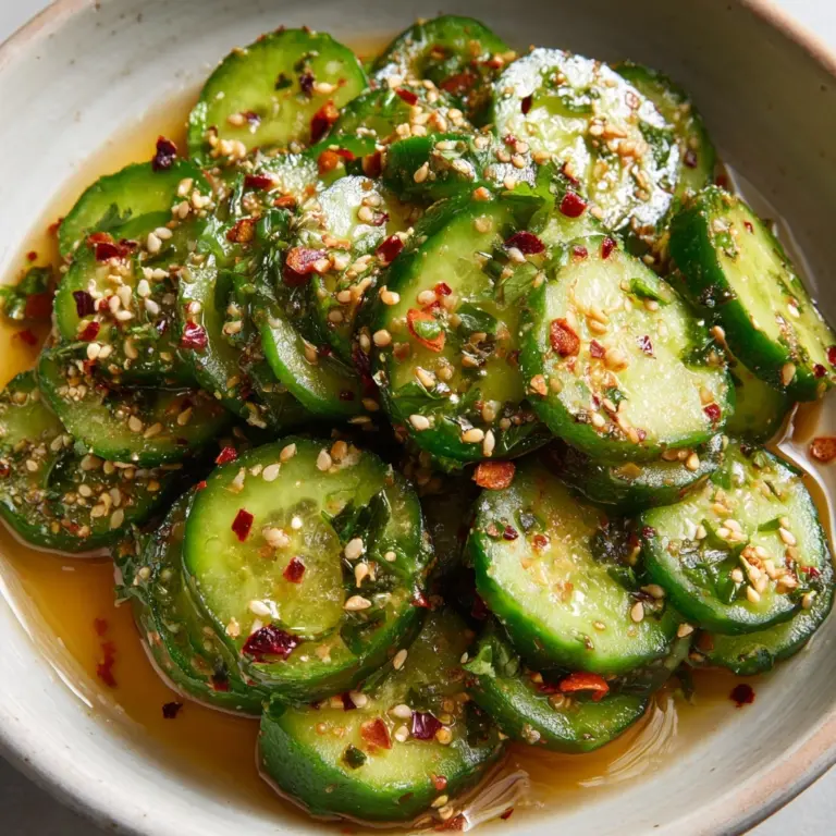 Asian Cucumber Salad Recipe