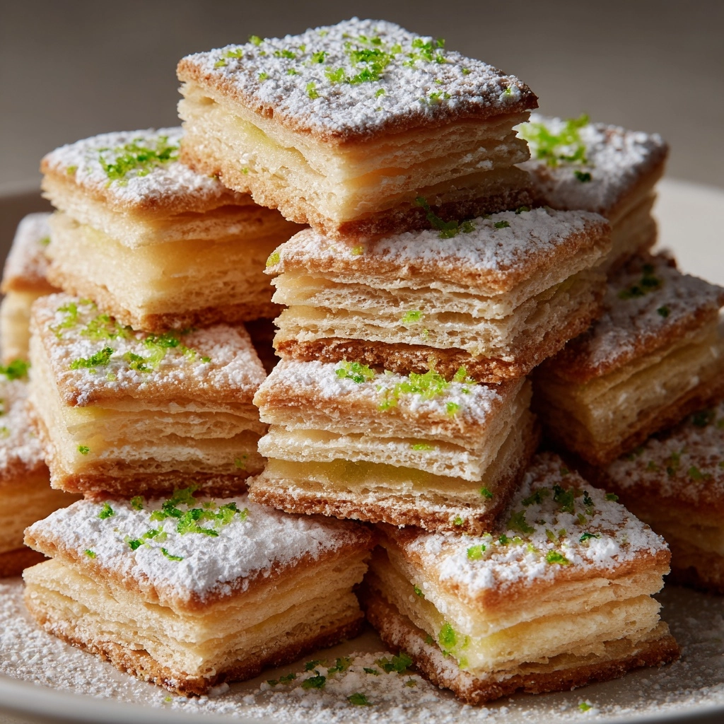Key Lime Shortbread Cookies for a Zesty Treat Recipe - Recipe Image