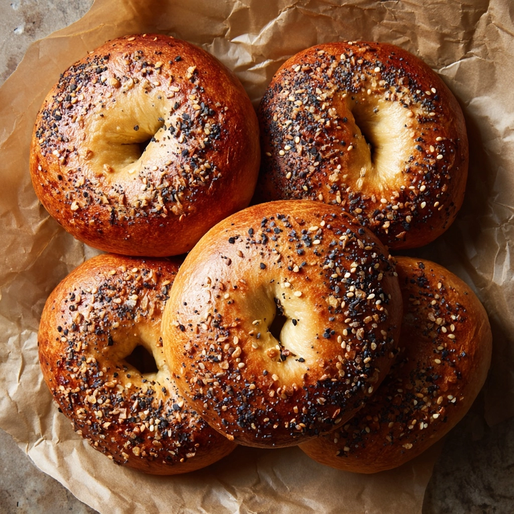 Air Fryer Protein Bagels Recipe - Recipe Image
