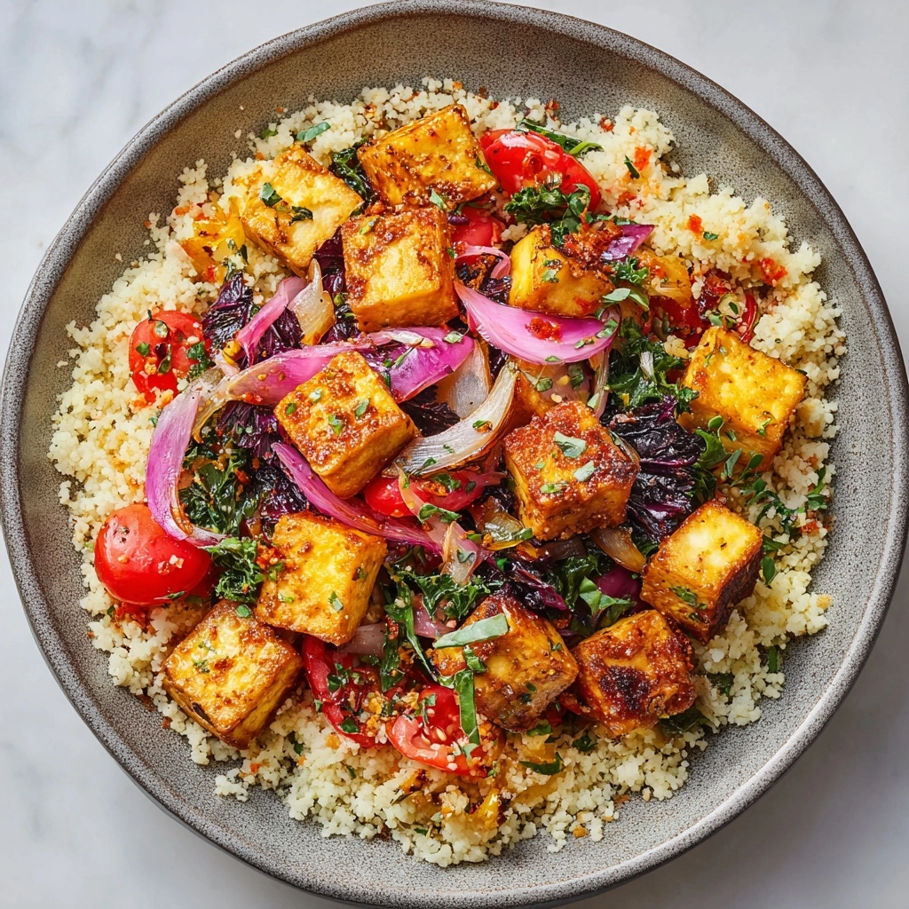 Harissa Tofu Salad Recipe - Recipe Image