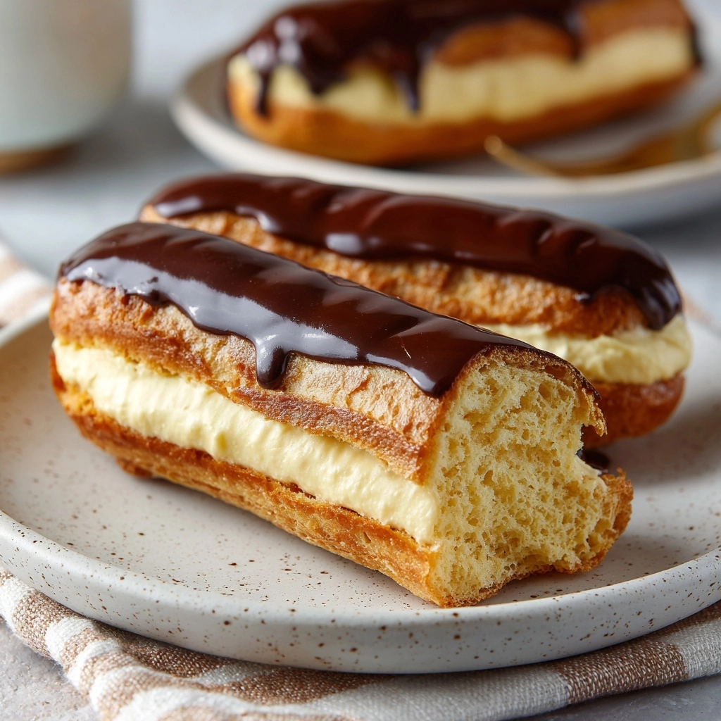 Homemade Eclairs Recipe