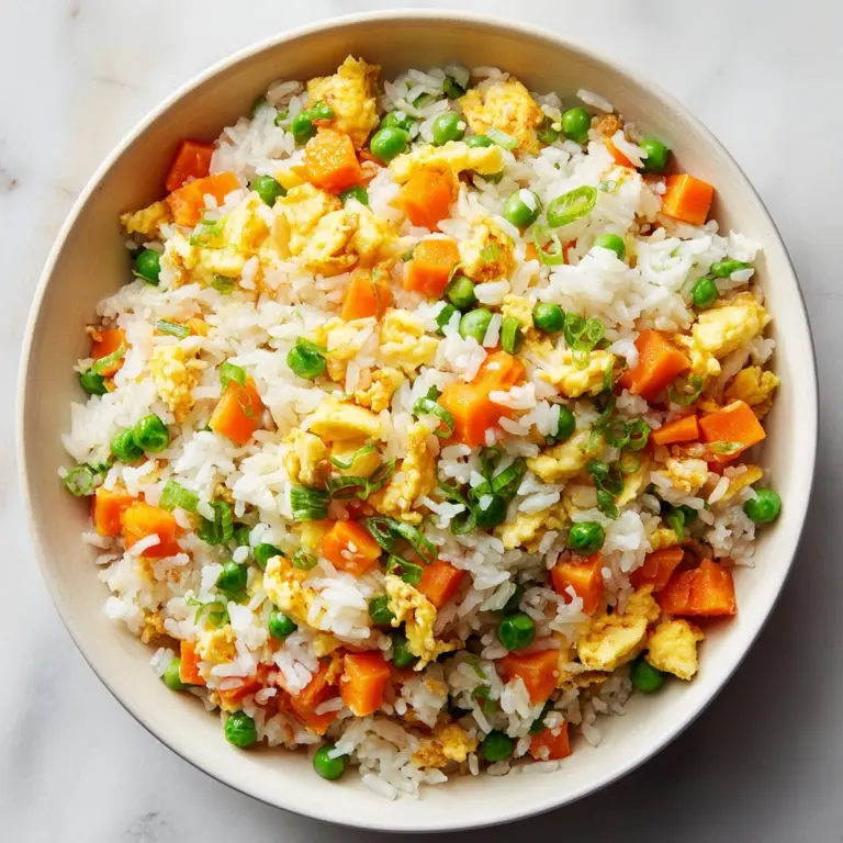 Easy Egg Fried Rice Recipe
