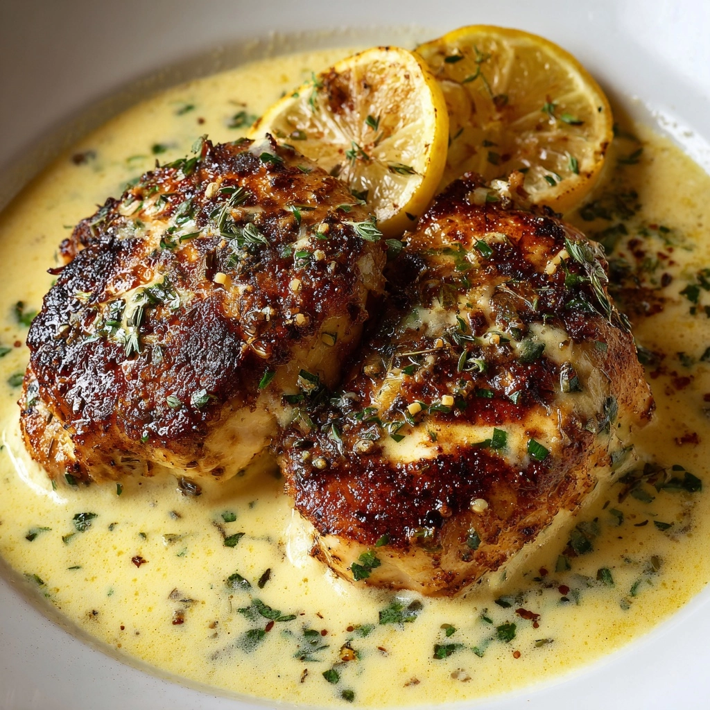 Creamy Lemon Parmesan Chicken Recipe - Recipe Image