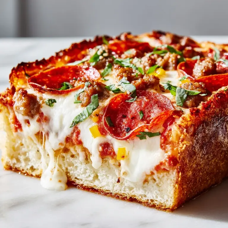 Deep-Dish Pizza Pie Recipe