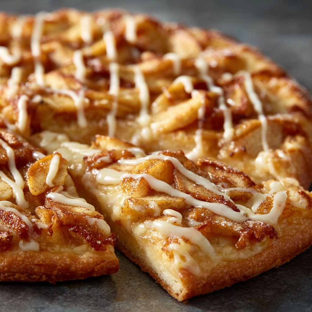 Cinnamon-Sugar Pizza Recipe - Recipe Image
