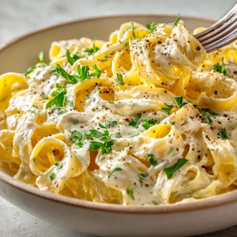 Easy Homemade Alfredo Sauce Recipe