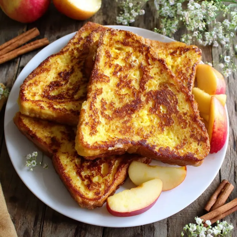 Cinnamon Apple French Toast Recipe