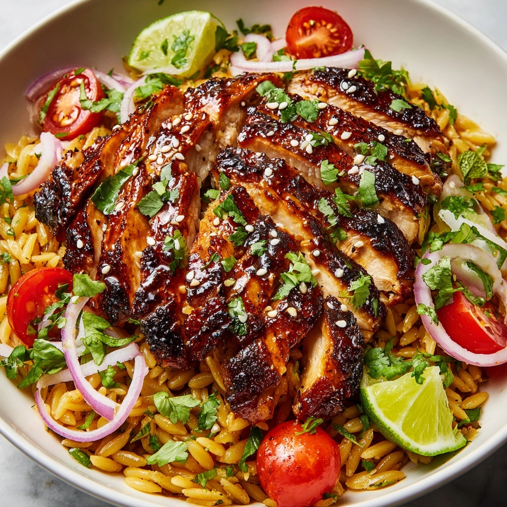 Teriyaki Chicken Crispy Rice Salad Recipe - Recipe Image