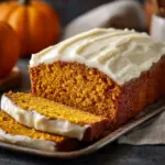 Pumpkin Bread with Cream Cheese Frosting Recipe