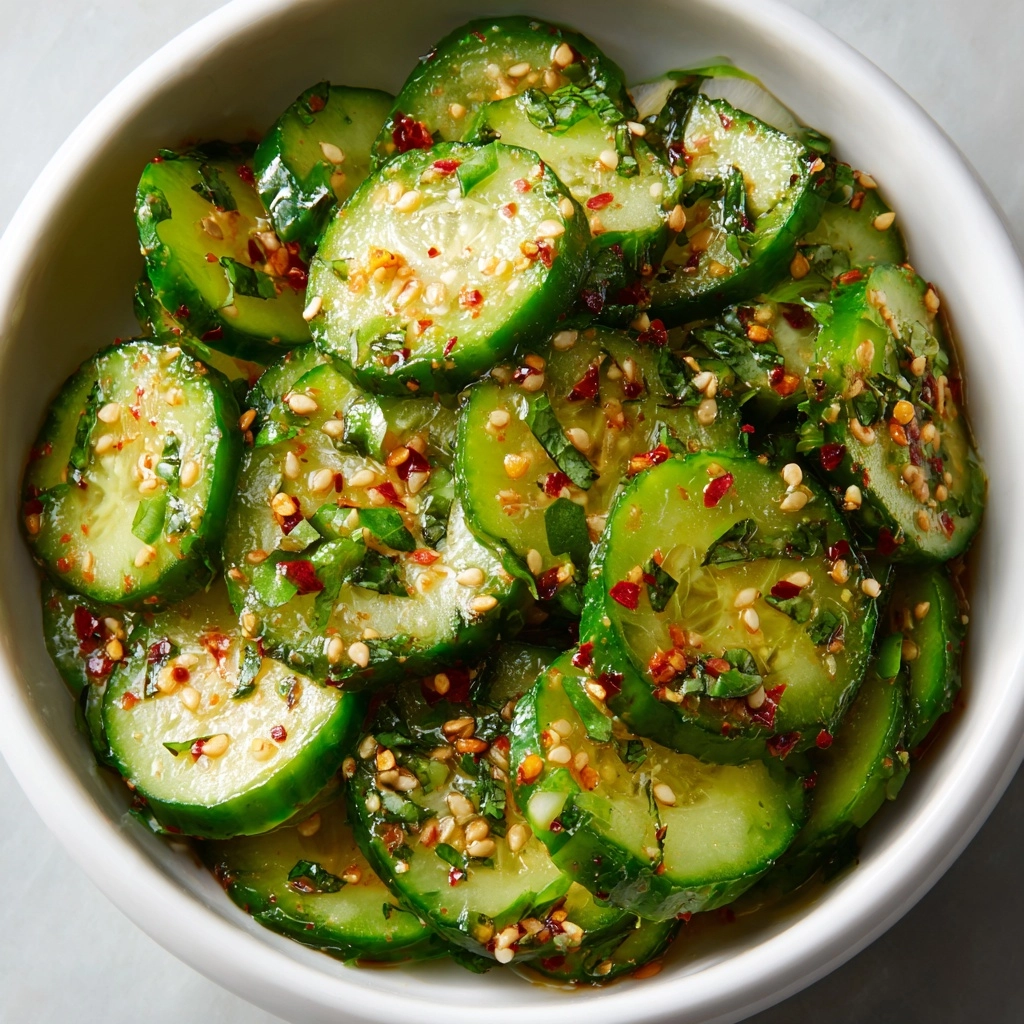 Asian Cucumber Salad Recipe - Recipe Image