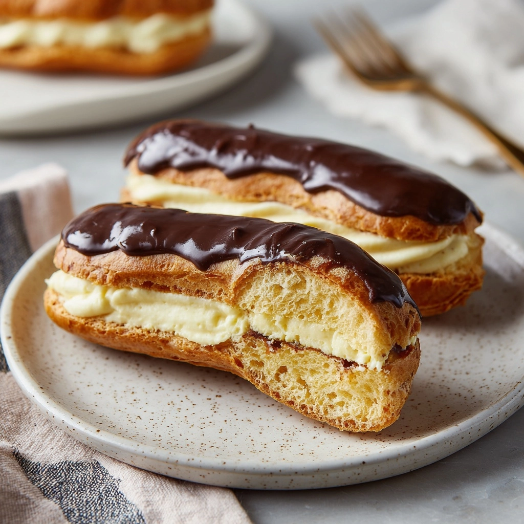 Homemade Eclairs Recipe - Recipe Image