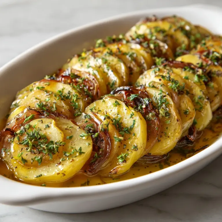 Oven Roasted Yukon Gold Potatoes with Onions Recipe