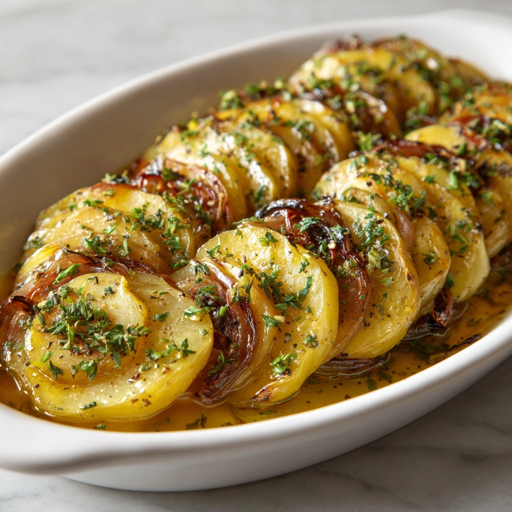 Oven Roasted Yukon Gold Potatoes with Onions Recipe
