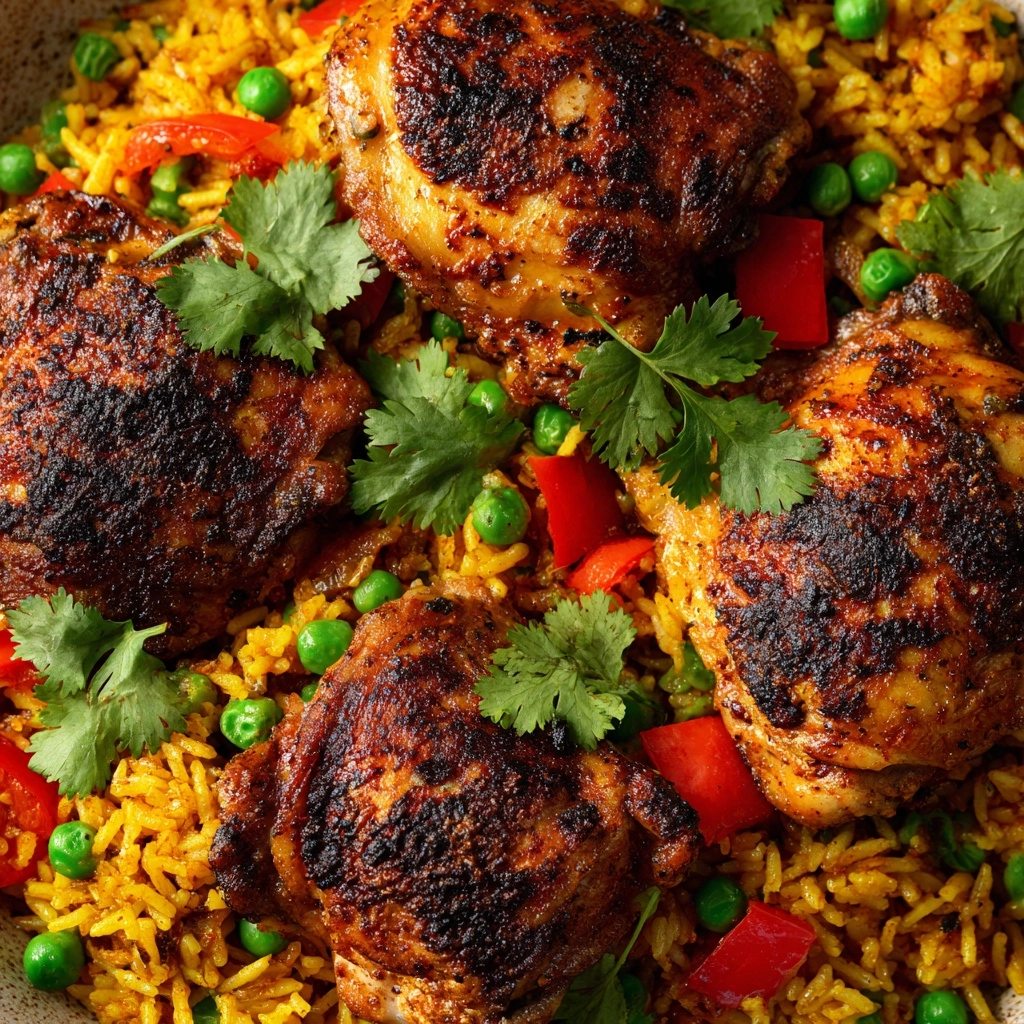 Caribbean Chicken and Rice Recipe - Recipe Image