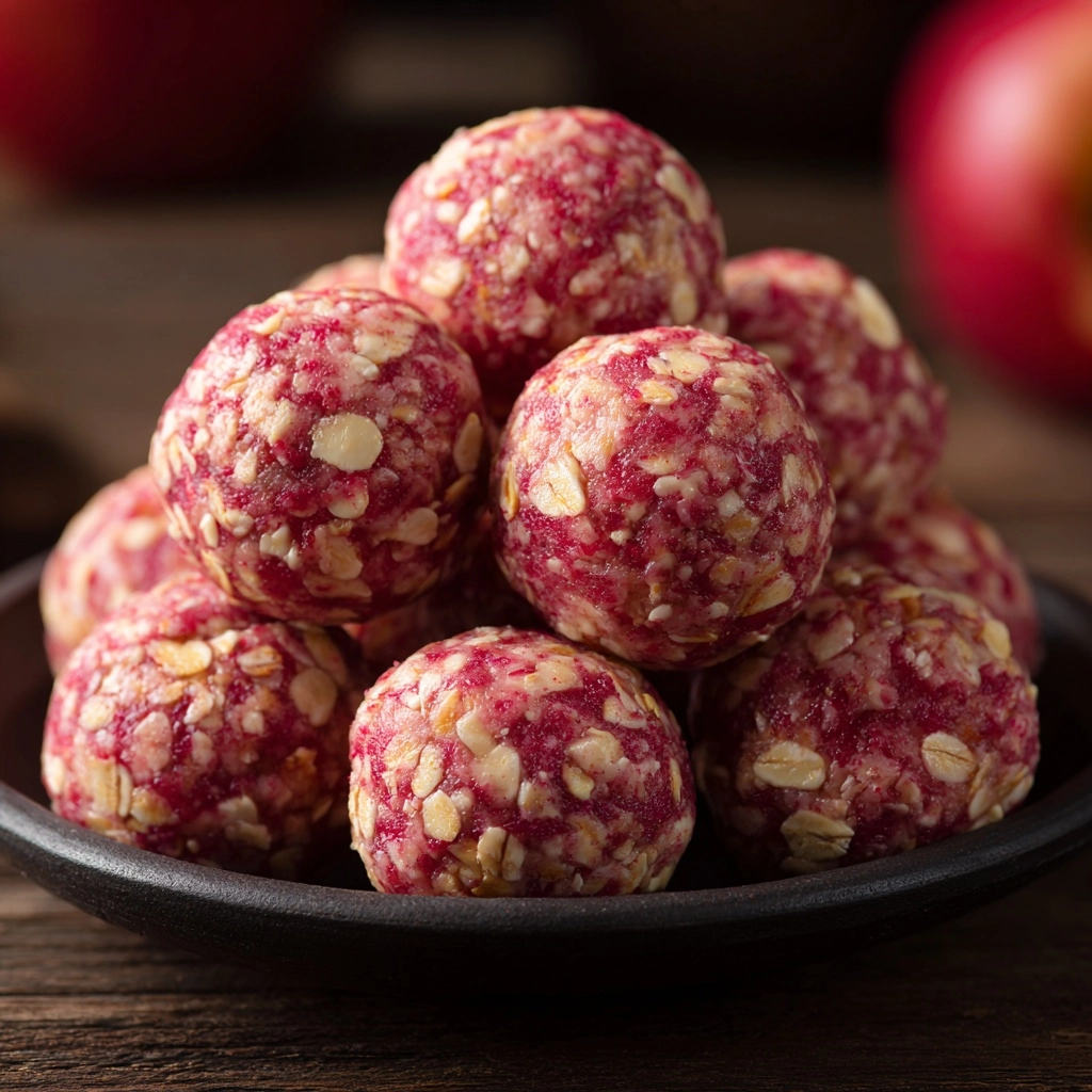 Strawberry and Banana Oat Balls Recipe - Recipe Image