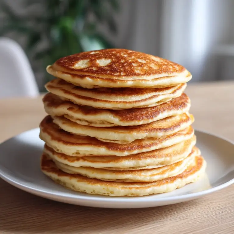 Banana Oat Greek Yogurt Pancakes Recipe