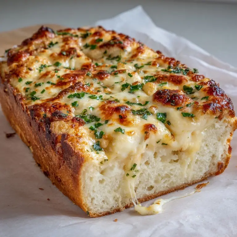 Garlic Cheese Bread Recipe
