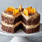 Chocolate Orange Cheesecake Layer Cake Recipe