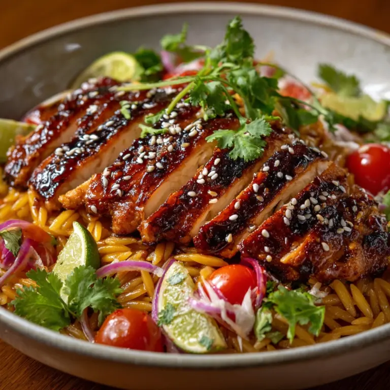Teriyaki Chicken Crispy Rice Salad Recipe