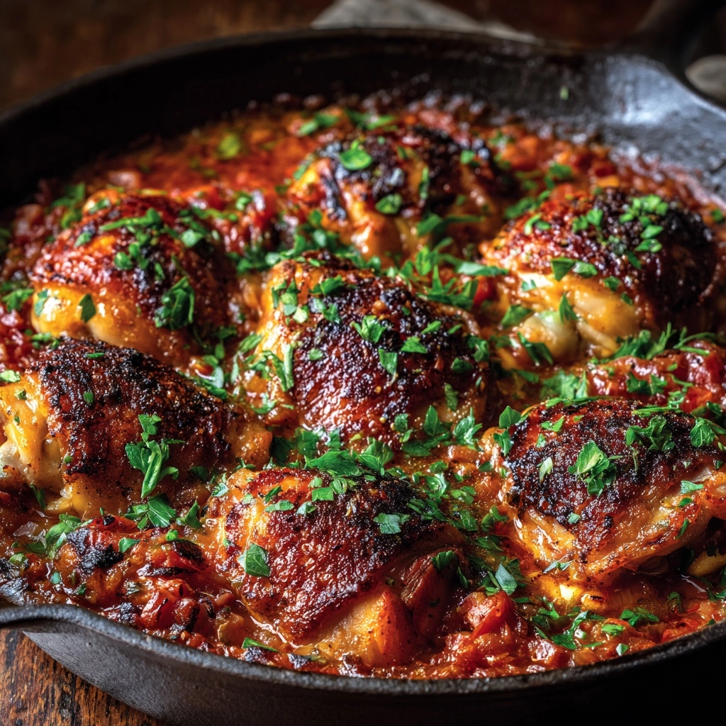 Spicy Brazilian Coconut Chicken Recipe - Recipe Image