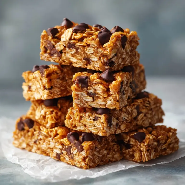 Homemade Granola Bars Recipe
