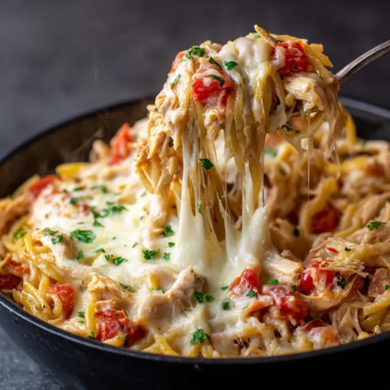 Creamy Chicken Spaghetti Recipe