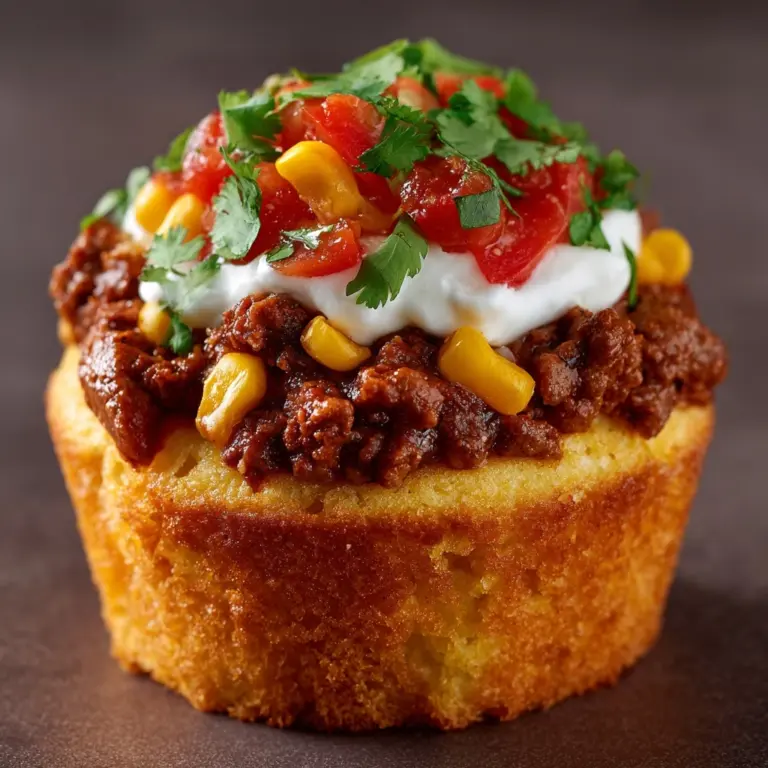 Cornbread Taco Muffins Recipe