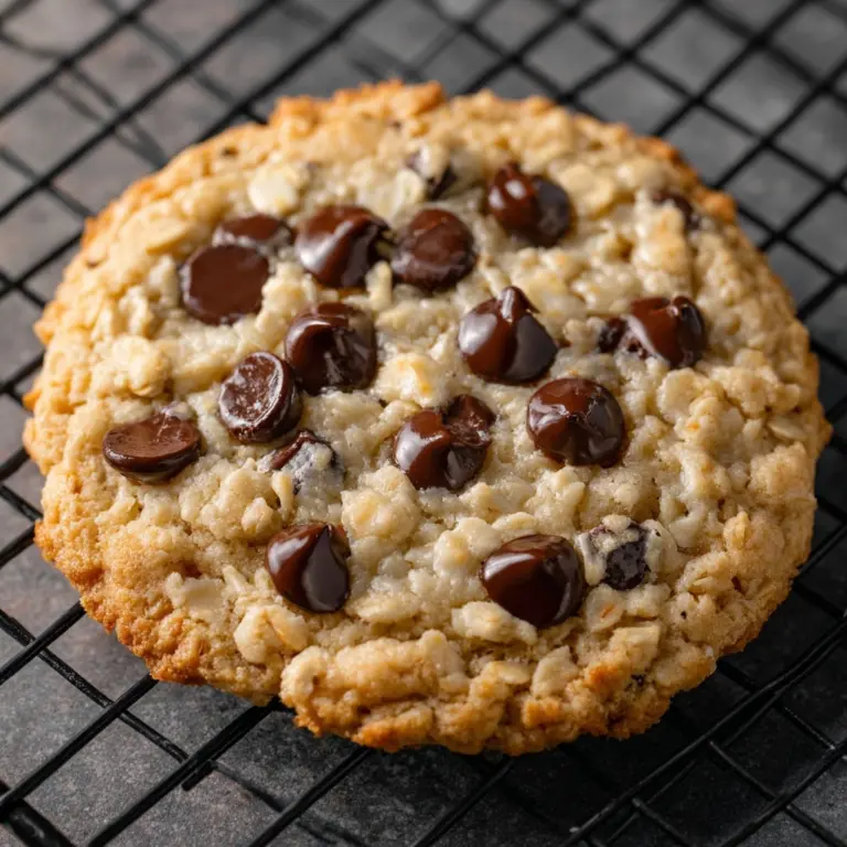 Choco Oat Peanut Cookies Recipe