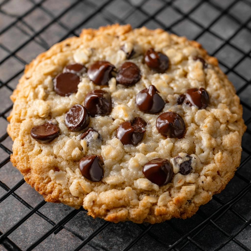 Choco Oat Peanut Cookies Recipe