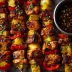 BBQ Pineapple Chicken Kabobs Recipe