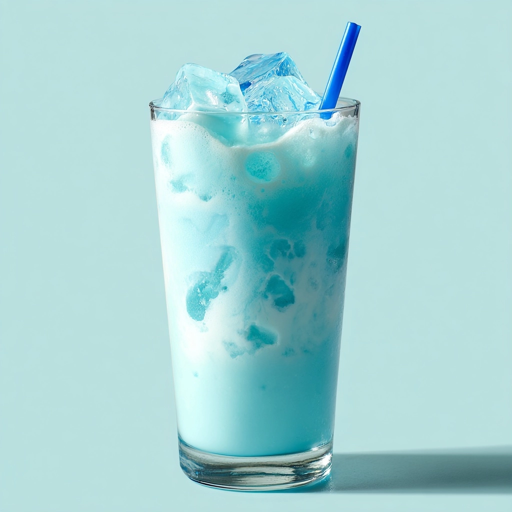 Blue Milk Tea Recipe - Recipe Image