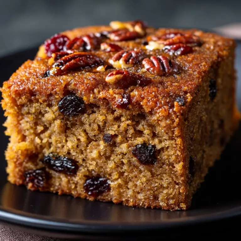 Amish Applesauce Cake Recipe