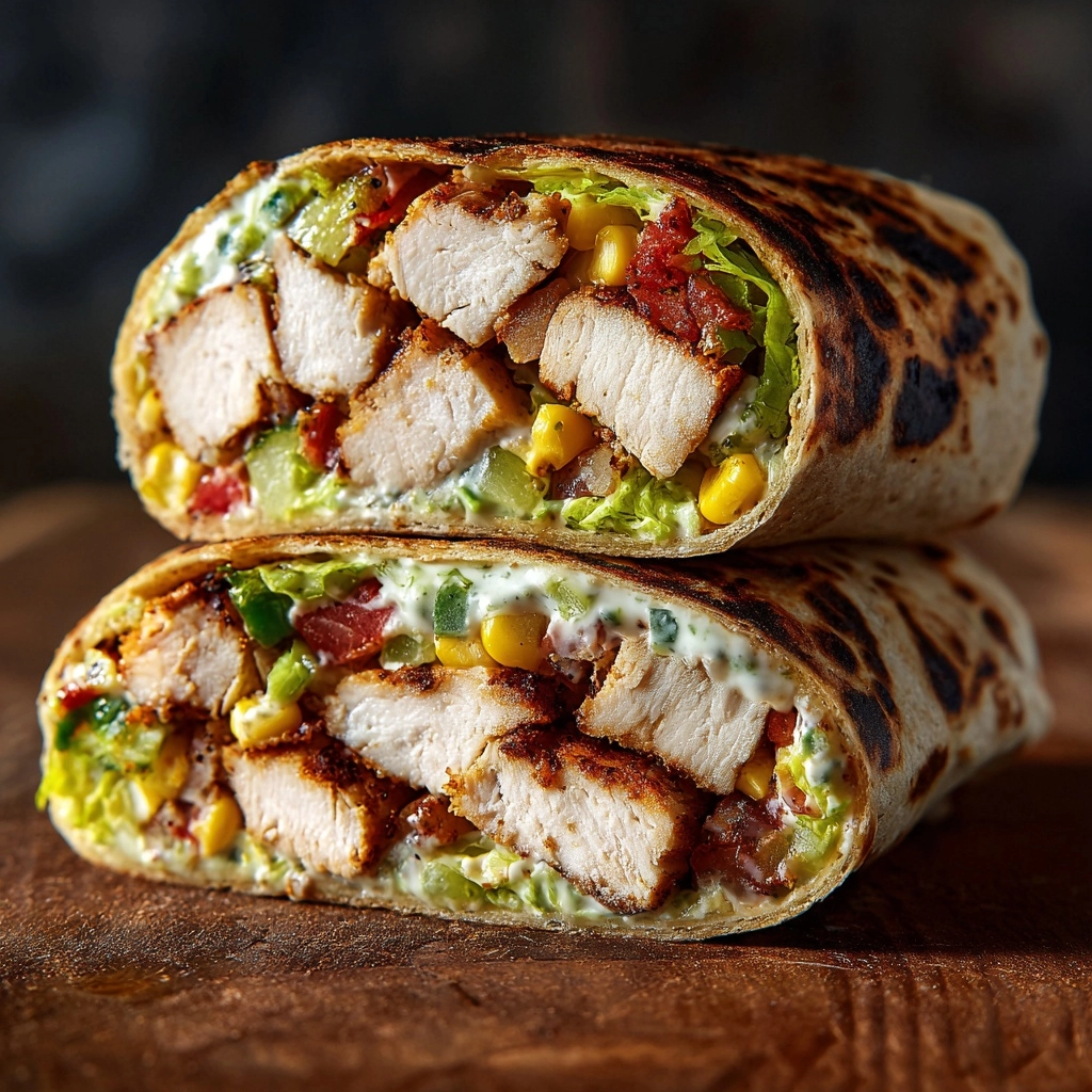 Chicken BLT Wrap Recipe