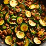 Ground Turkey Zucchini Skillet Recipe