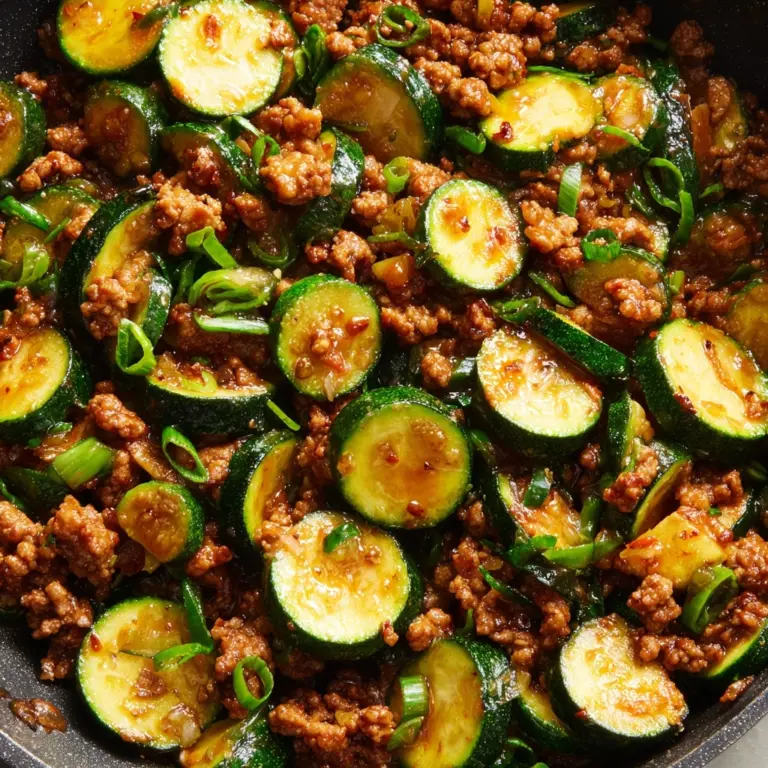 Ground Turkey Zucchini Skillet Recipe