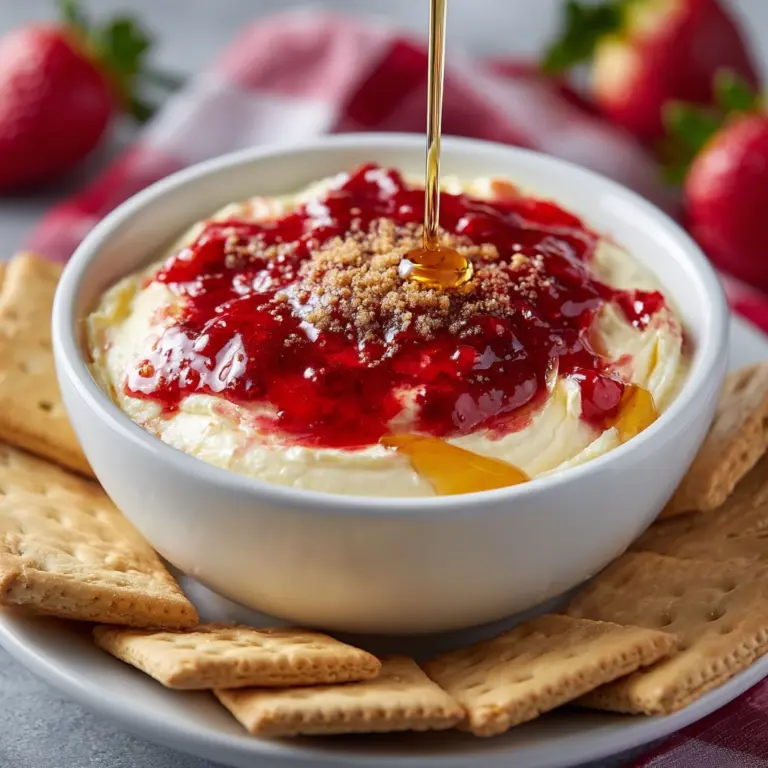 Strawberry Cheesecake Dip Recipe