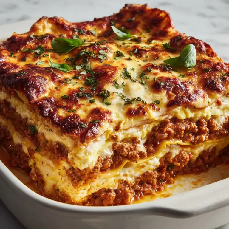 Nothing Beats a Good Lasagna After a Long Day of Work Recipe
