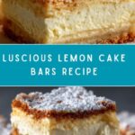 Lemon Cake Bars Recipe