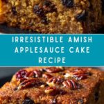 Amish Applesauce Cake Recipe