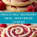 Raspberry Swirl Shortbread Cookies Recipe